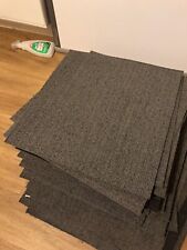Premium Charcoal grey Carpet Tiles 50cm x 50cm Heavy Duty Commercial (4 Left)