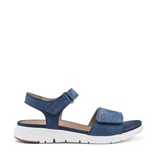 Hotter Blue Wide Fit Saunter