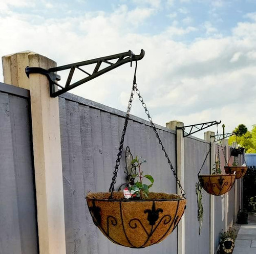 Hanging basket brackets - hanging,