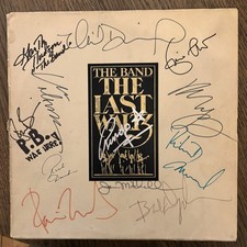 The Last Waltz Sleeve Signed