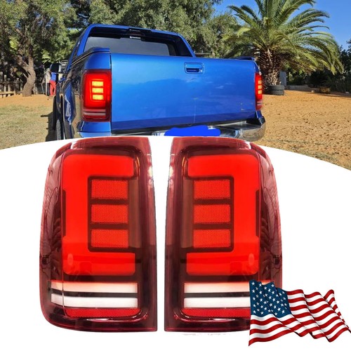 Red led rear tail light - red,