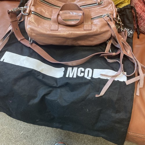 Alexander mcqueen pink leather - pink,