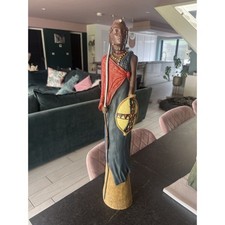 Stacy Bayne's Maasai Collection - Fearless Sentinel - Ol-Murrani - Tall Figurine