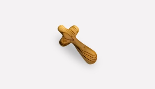 Holy land holding cross - holy,