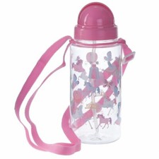 450ml Kids Reusable Drinking Water Bottle with Flip Straw