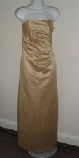 New bhs gold ruched - ruched, maxi