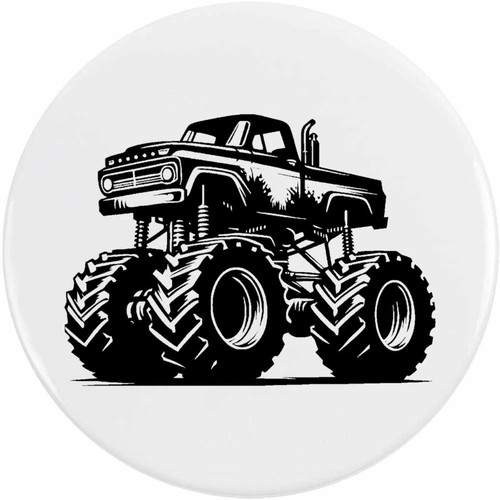Monster truck button pin - truck',