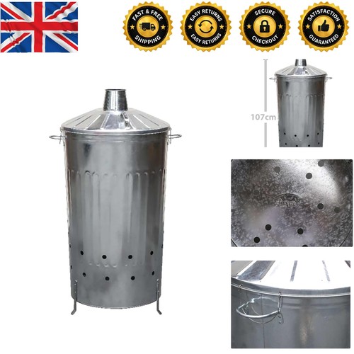 180l xxl galvanised metal - 180l,