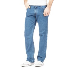 Mens Denim Jeans Straight Leg Trousers Regular Casual Work Pants UK Plus Sizes