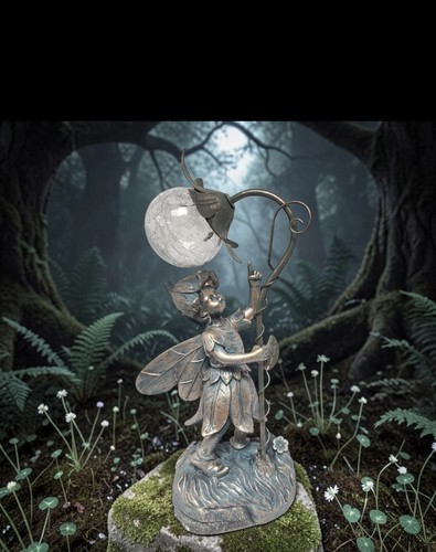 Solar fairy crackle glass - glass, ball
