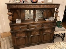 Oak Display Dresser excelant