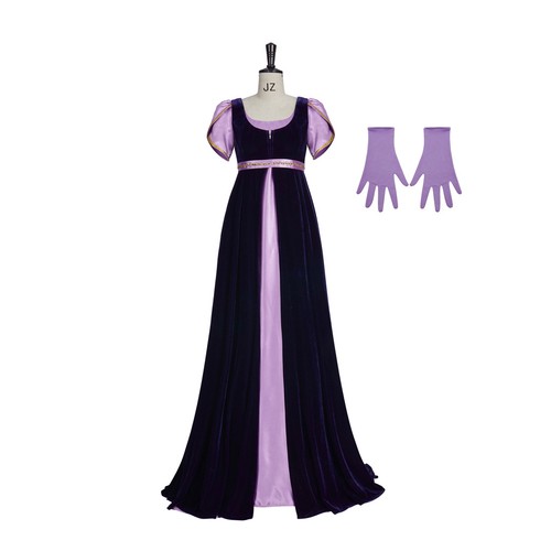Women regency velvet - women, gown