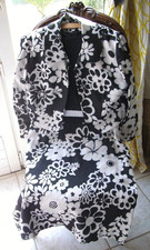 1970s IMMACULATE-BERKERTEX label LINED dress&jacket-size 18(UK) One family owner