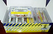 Box Of 8 Mini Cassette Tapes