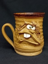 Vintage Large Ugly Mug. 5"