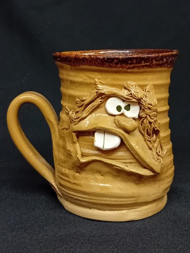 Vintage large ugly mug - vintage, mug.