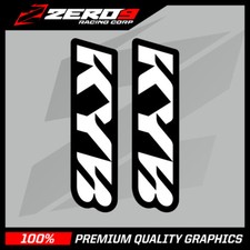 Kyb upper fork decals - upper,