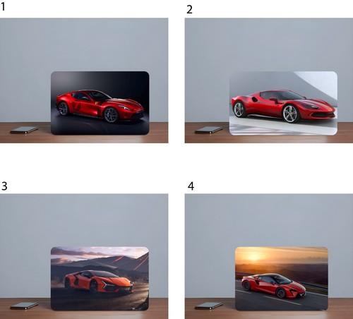 Laptop skin super cars - laptop,