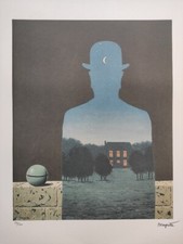 Rene Magritte Signed -  The