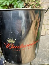 Budweiser Beer Garden Ice Buckets Man Cave Home Bar