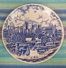 JOHNSON BROS Plate Windsor Castle Decorative Plate Blue & White