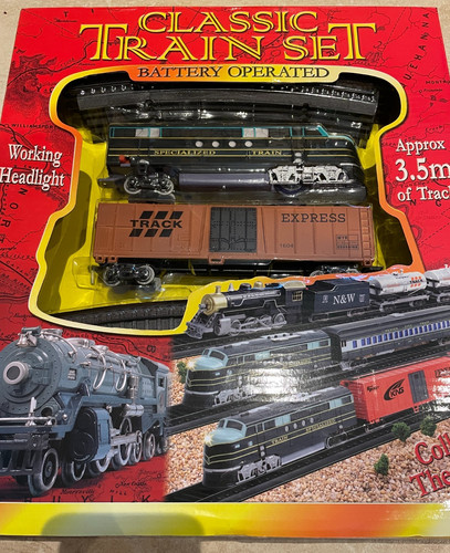 Classic train set toy with - classic,