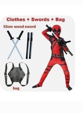 Deadpool Cosplay Full Kids