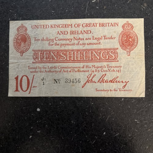 Shillings bradbury - shillings,