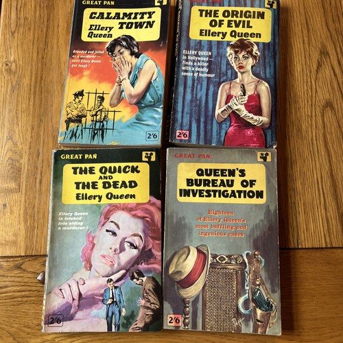 Vintage ellery queen b - 4,