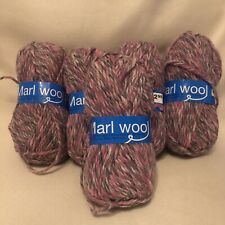 knitting crochet yarn bundle job lot Marl Wool.