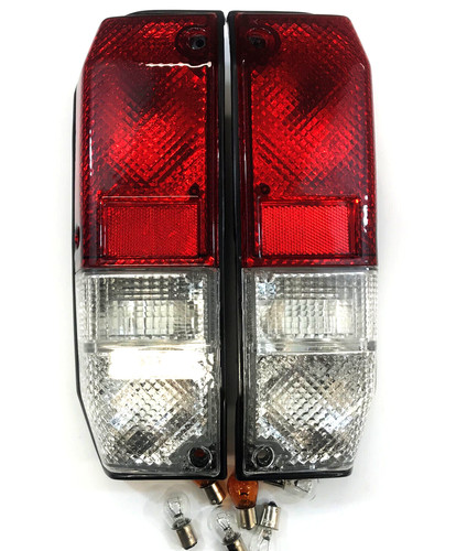 Crystal red white tail lights - tail,