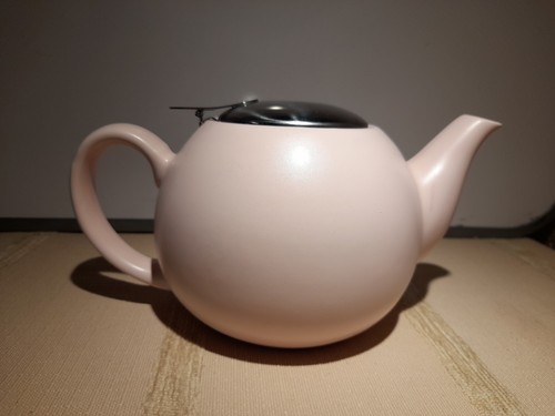 Tesco stoneware teapot pale - tesco,