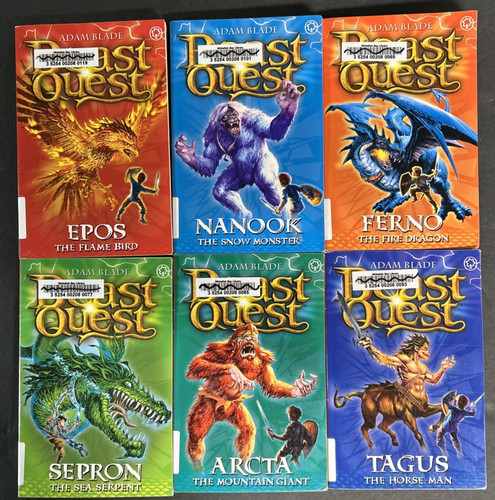 Beast quest series - (lot,