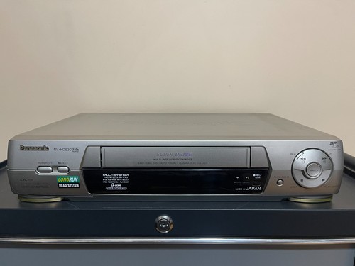 Panasonic hd630a vhs vcr - vhs,