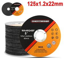 50Pack Of Metal Cutting Discs 125mm 5" thin Stainless Steel Angle Grinder Cut