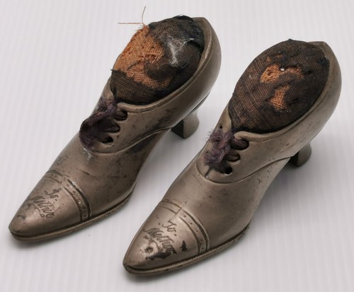 Vtg 1920s pair ladies high - vtg,