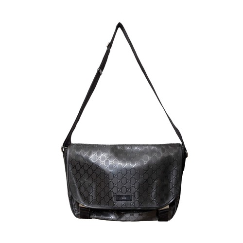 Gucci imprime messenger bag - gg,
