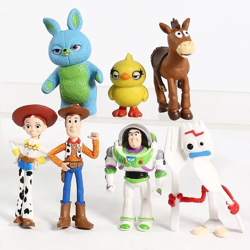 7pcs toy story - 4, woody