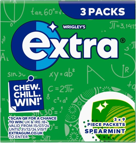 Extra chewing gum sugar - gum,,
