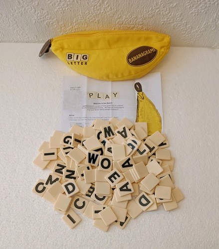 Bananagrams big letter tiles - big,