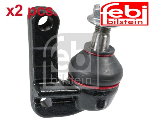 Pcs front ball joints - x2,