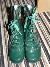 Pretty Originals Patent Leather Boots/ Spanish Romany/ Size EU 33