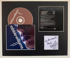 ROBBIE WILLIAMS - Signed