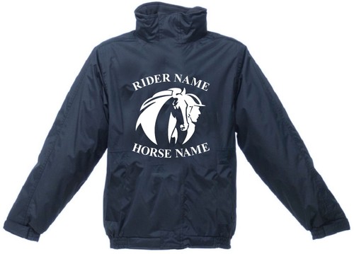 Personalised rider jacket - personalised,