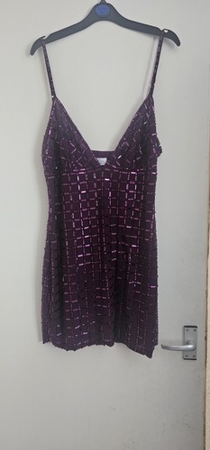 Embellished plunge semi - plunge, semi-sheer
