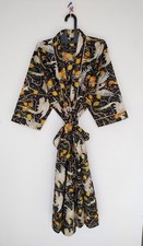 Indian Black Floral Print