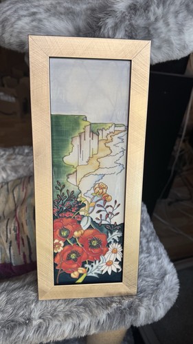 Moorcroft plaque dame vera - plaque,