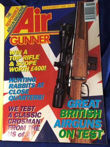 Air gunner nov 1995 - air, brocock