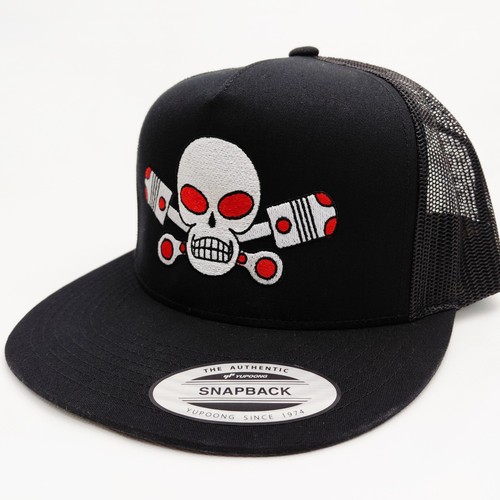 Outlaws skull and pistons - mc,