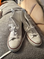 Mens/Ladies Primark White Baseball Boots Size 8 New